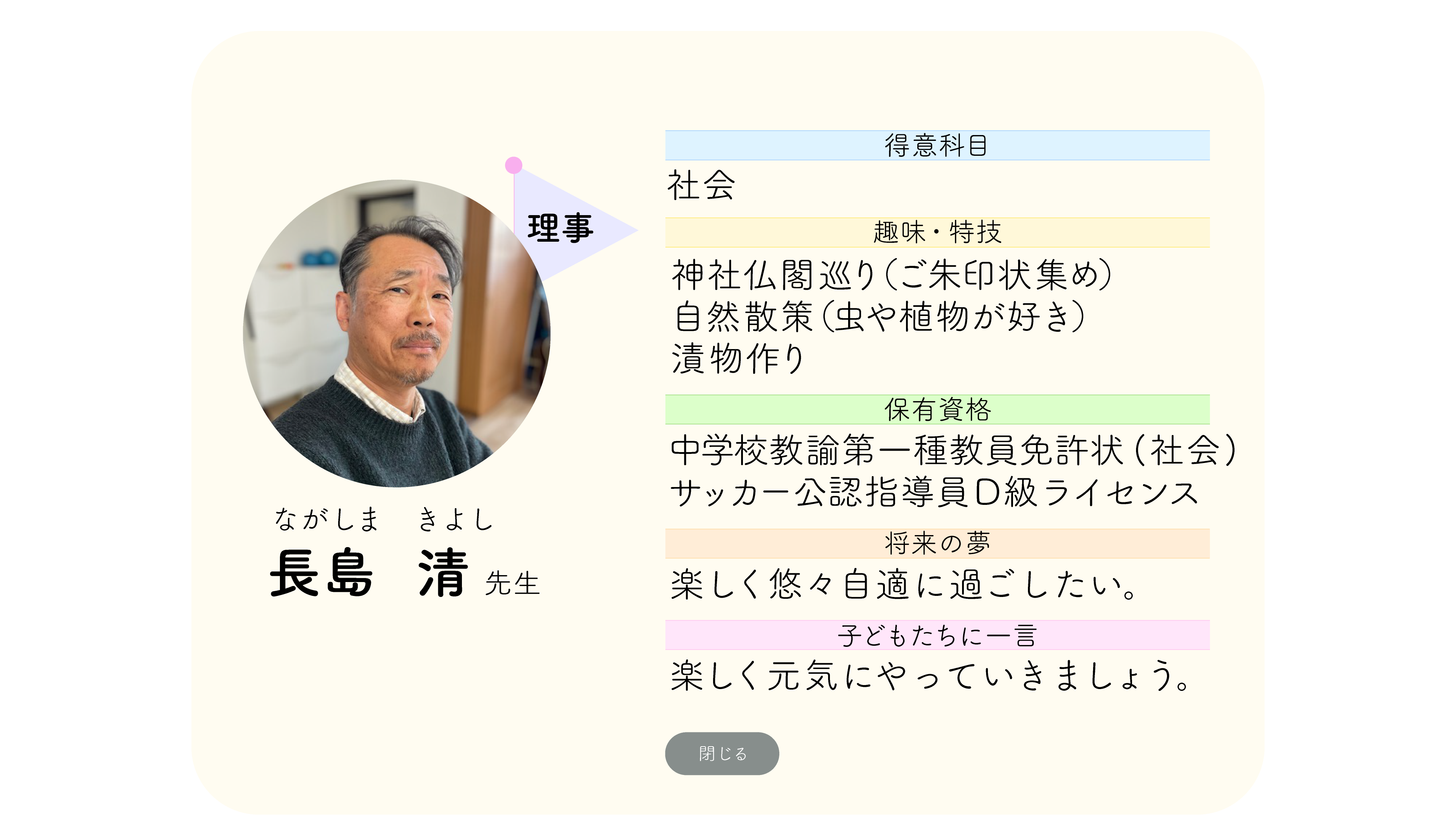 スタッフ03 詳細