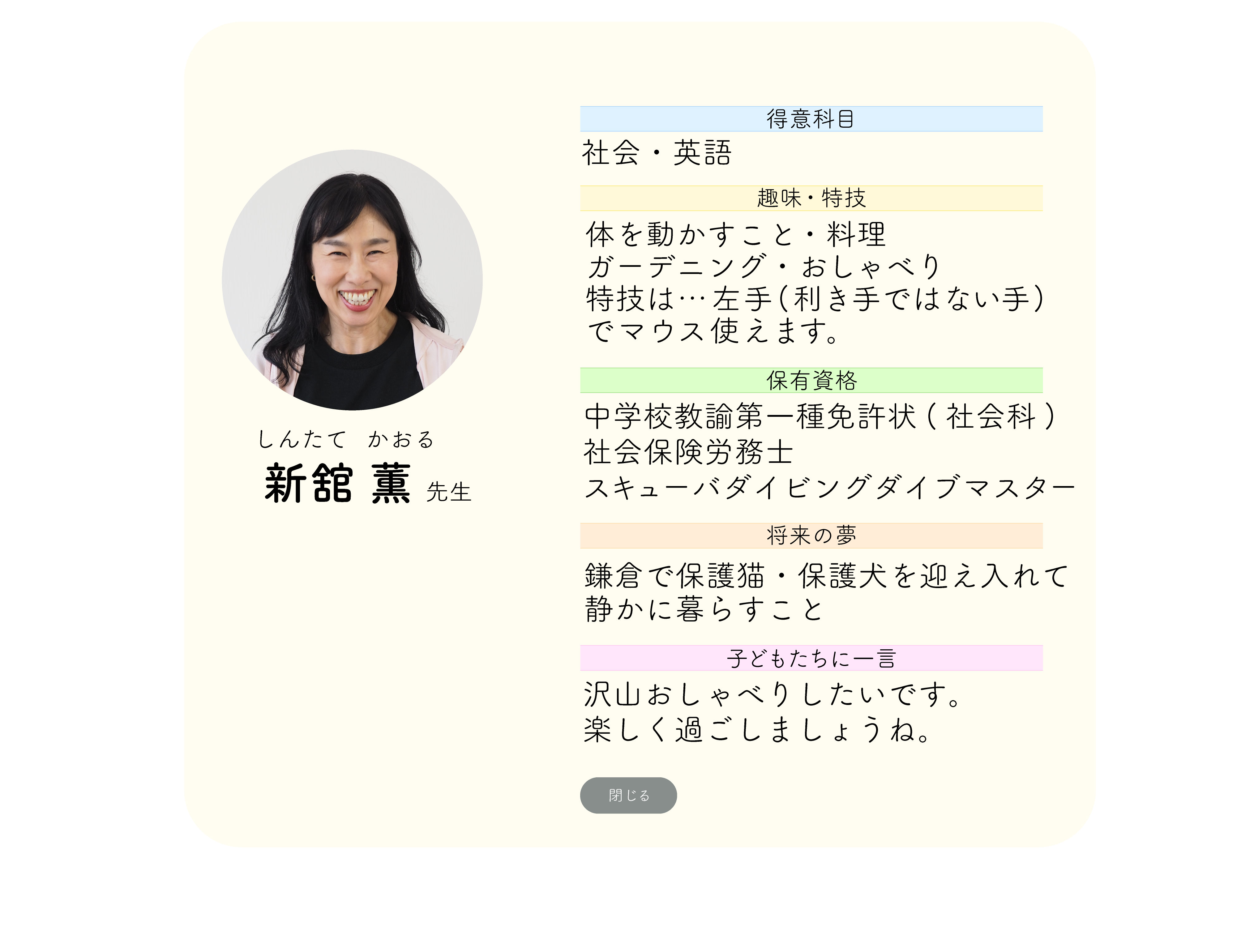 スタッフ06 詳細